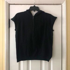 Vintage Burberry Hooded Half-Zip